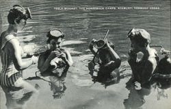 Teela Wooket, The Horseback Camps Roxbury, VT Postcard Postcard