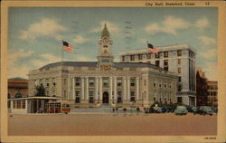 City Hall Stamford, CT Postcard Postcard