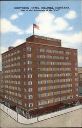 Northern Hotel Billings, MT Postcard Postcard