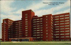 Veterans' Administration Hospital Iowa City, IA Postcard Postcard