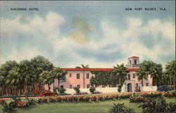 Hacienda Hotel New Port Richey, FL Postcard Postcard