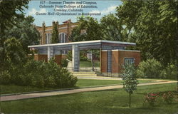 Summer Theatre and Campus, Colorado State College of Education Greeley, CO Postcard Postcard