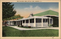 The Pavilion, Enna Jettick Park Auburn, NY Postcard Postcard