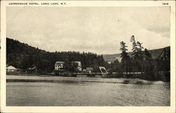 Adirondack Hotel Postcard