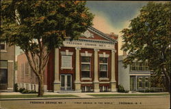 Fredonia Grange No. 1 "First Grange in the World" Postcard