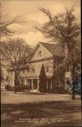 Burleigh Hall, Men's Dormitory, Cheyney Training School for Teachers Pennsylvania Postcard Postcard