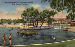 Beach and Pool at Sulphur Springs Beach and Pool at Sulphur Springs