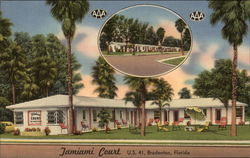 Tamiami Tourist Court Postcard