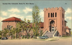 Scottish Rite Cathedral Santa Fe, NM Postcard Postcard