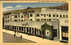 Hotel Atwater Santa Catalina Island, CA Postcard Postcard