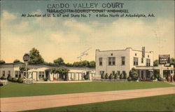 Terra-Cotta Tourist Court and Hotel Arkadelphia, AR Postcard Postcard