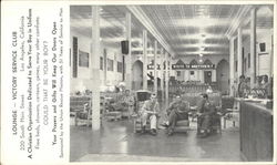 Lounge - Victory Service Club Postcard