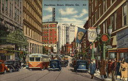 Peachtree Street Postcard