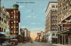 Main Street Postcard