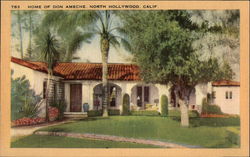 Home of Don Ameche Postcard