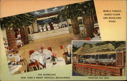 The Hurricane - New York's Smart Tropical Restaurant Postcard