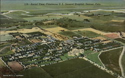 Aerial View, Fitzsimons US General Hospital Postcard