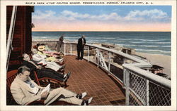 Ship's Deck A'Top Colton Manor, Pennsylvania Avenue Postcard
