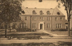 Chi Psi Fraternity House 620 S State St. Postcard