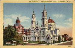 Our Lady of Victory National Shrine Lackawanna, NY Postcard Postcard