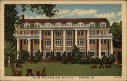 New Hoffman Hotel Bedford, PA Postcard Postcard