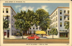 Hotel Detroit St. Petersburg, FL Postcard Postcard