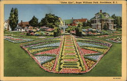 Gates Ajar, Roger Williams Park Postcard