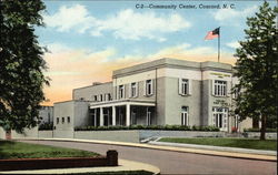 Community Center, Concord, N.C North Carolina Postcard Postcard