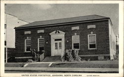 United States Post Office Asheboro, NC Postcard Postcard