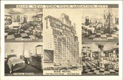 Dixie Hotel New York City, NY Postcard Postcard