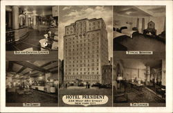 Hotel President New York, NY Postcard Postcard