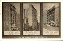 Hotels of Distinction New York, NY Postcard Postcard