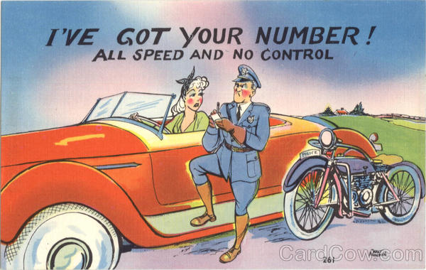 I've Got Your Number! Motorcycles