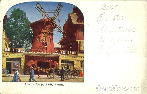 Moulin Rouge Paris France Windmills