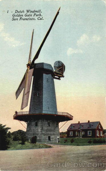 Dutch Windmill, Golden Gate Park San Francisco California