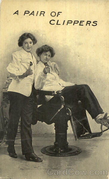 A Pair Of Clippers Barbers
