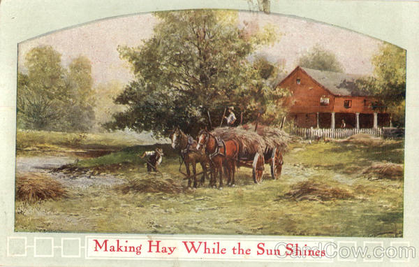 Making Hay While The Sun Shines Farming