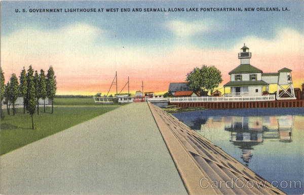 U. S. Government Lighthouse New Orleans Louisiana