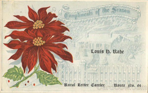 My Christmas Wish For You Rural Letter Carier Postal