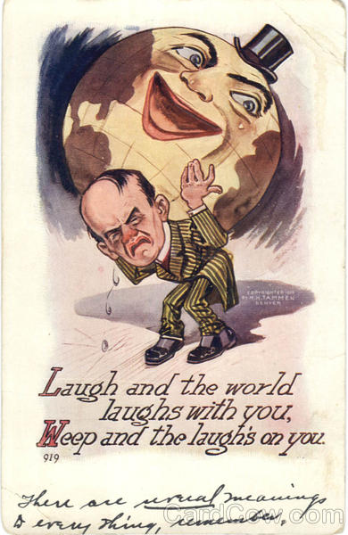 Laugh and the world laugh with you... Travel