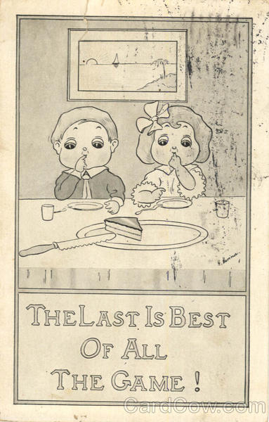 The last is best of all the game! Children