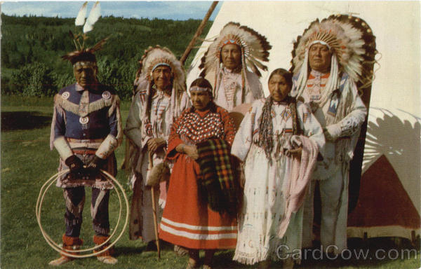 Blackfeet Indians Native Americana