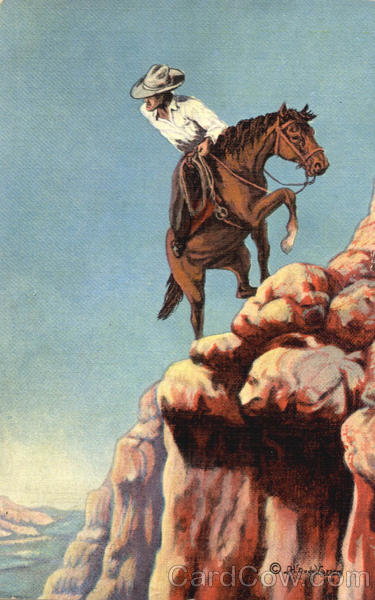 Trail Of Life Cowboy Western
