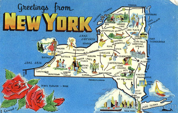 new york tourism map