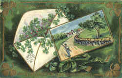 True Irish Hearts Postcard