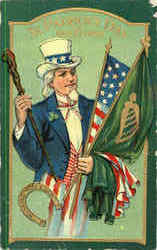 St. Patrick's Day Greetings Postcard