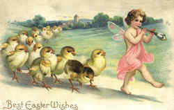 Best Easter Wishes Postcard