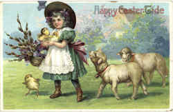 Happy Easter Tide Postcard