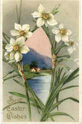 Best Easter Wishes Postcard Postcard