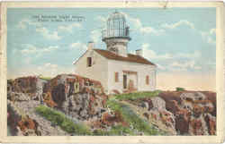 Old Spanish Light House Postcard
